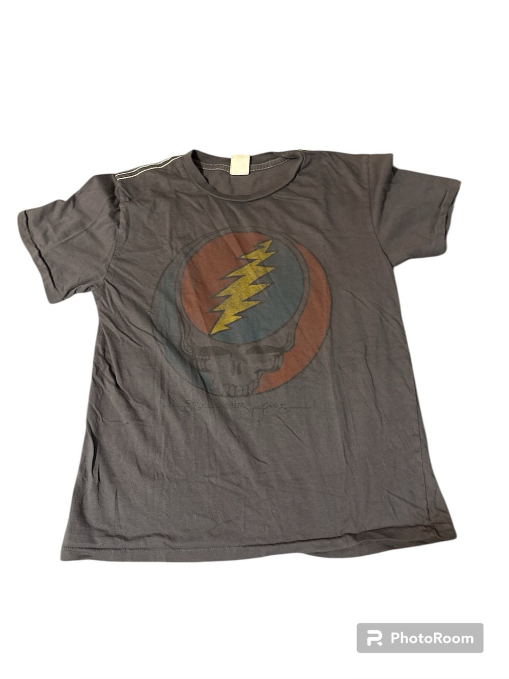 Grateful Dead "Steal Your Face" (Stealie) graphic t-shirt Junk Food VTG SZ10